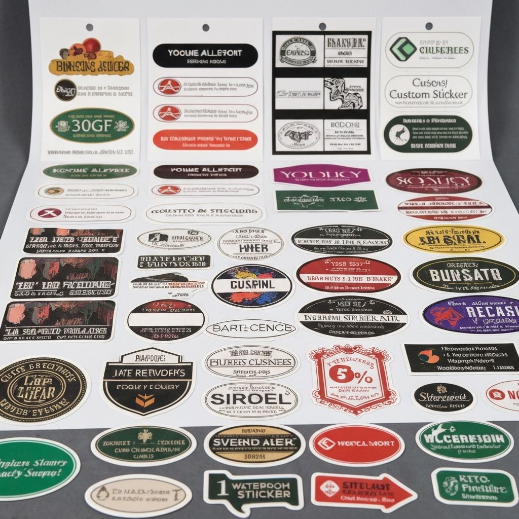 Custom Stickers Collection